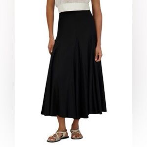 Point Linen Gore Skirt